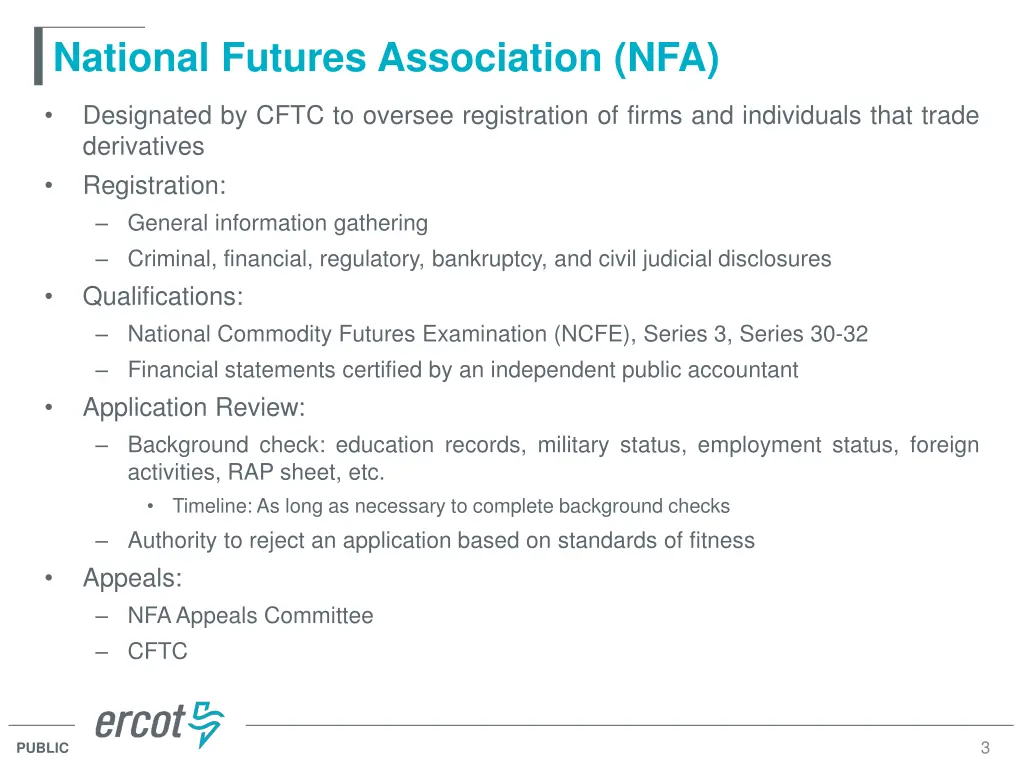 national futures association nfa