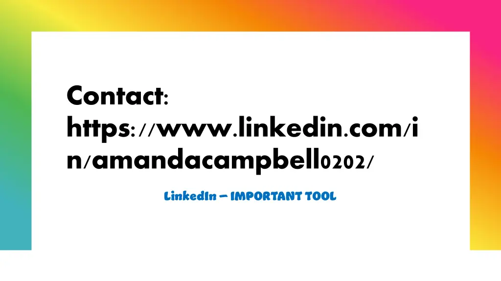 contact https www linkedin