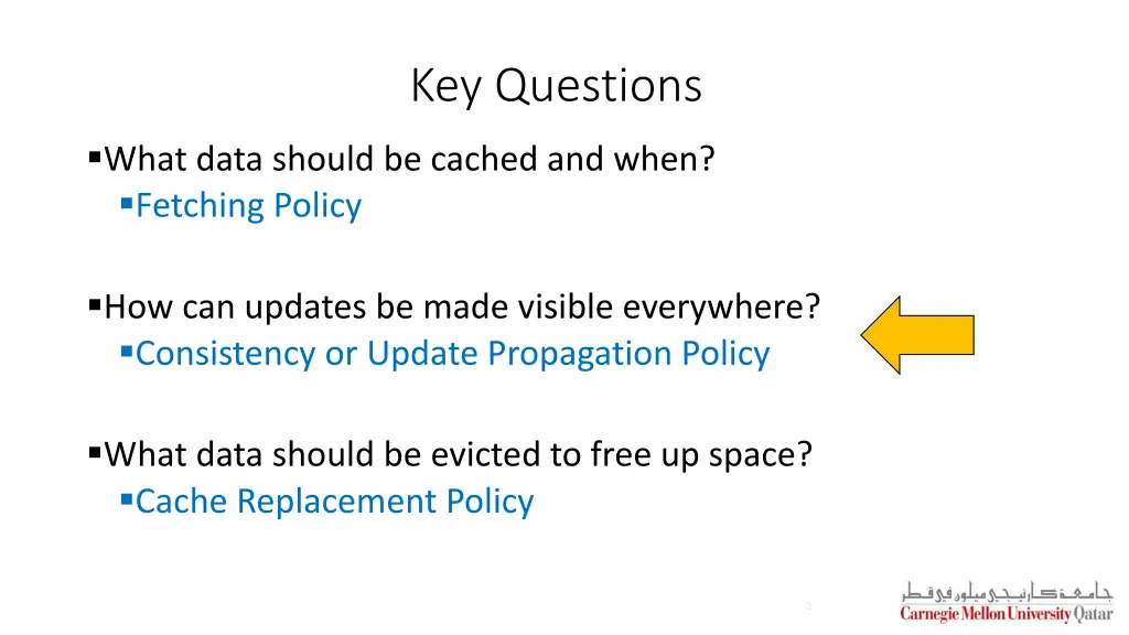key questions