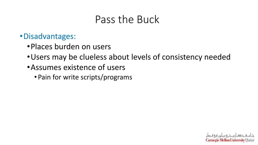 pass the buck 1