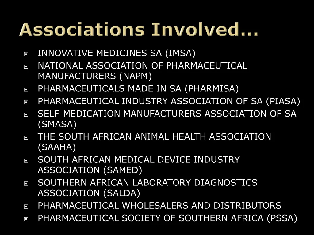 innovative medicines sa imsa national association