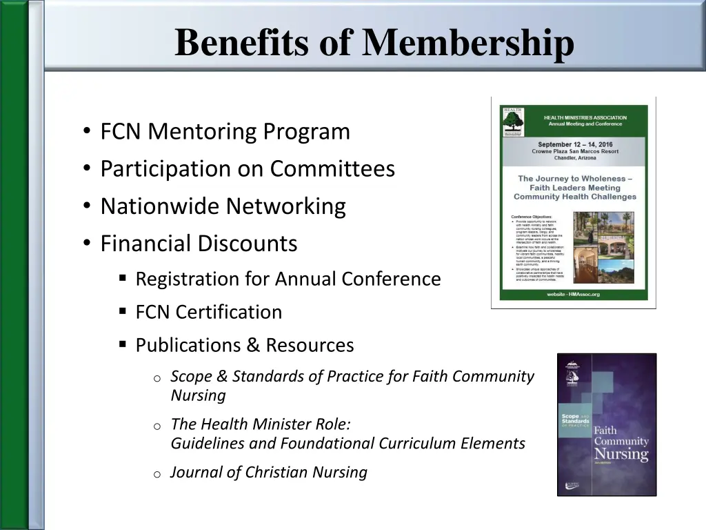 benefits of membership