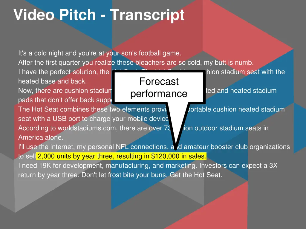 video pitch transcript 10