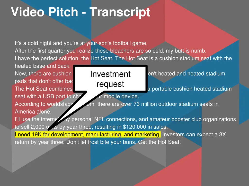 video pitch transcript 11