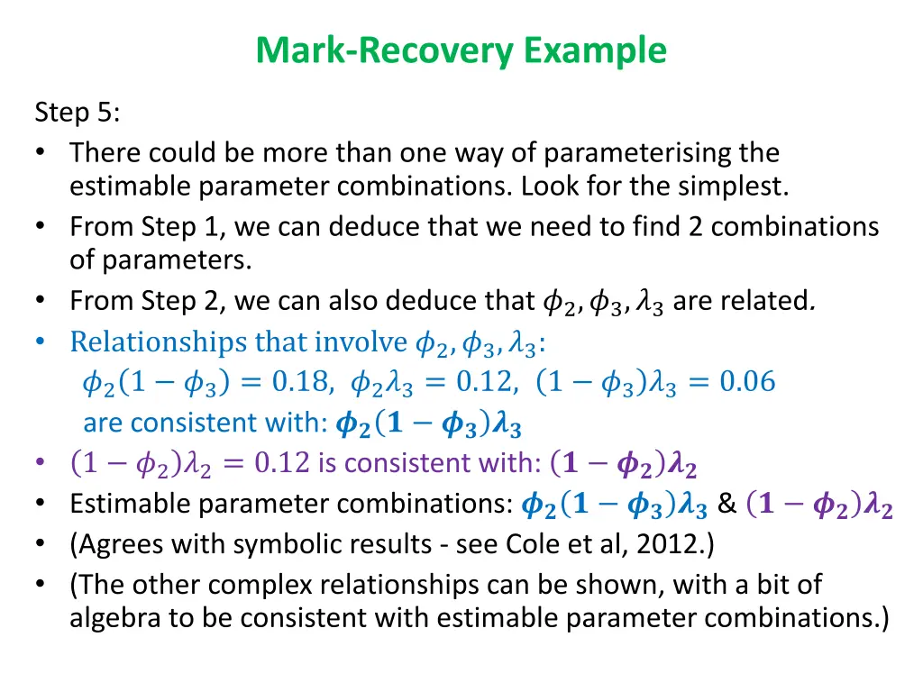 mark recovery example 4