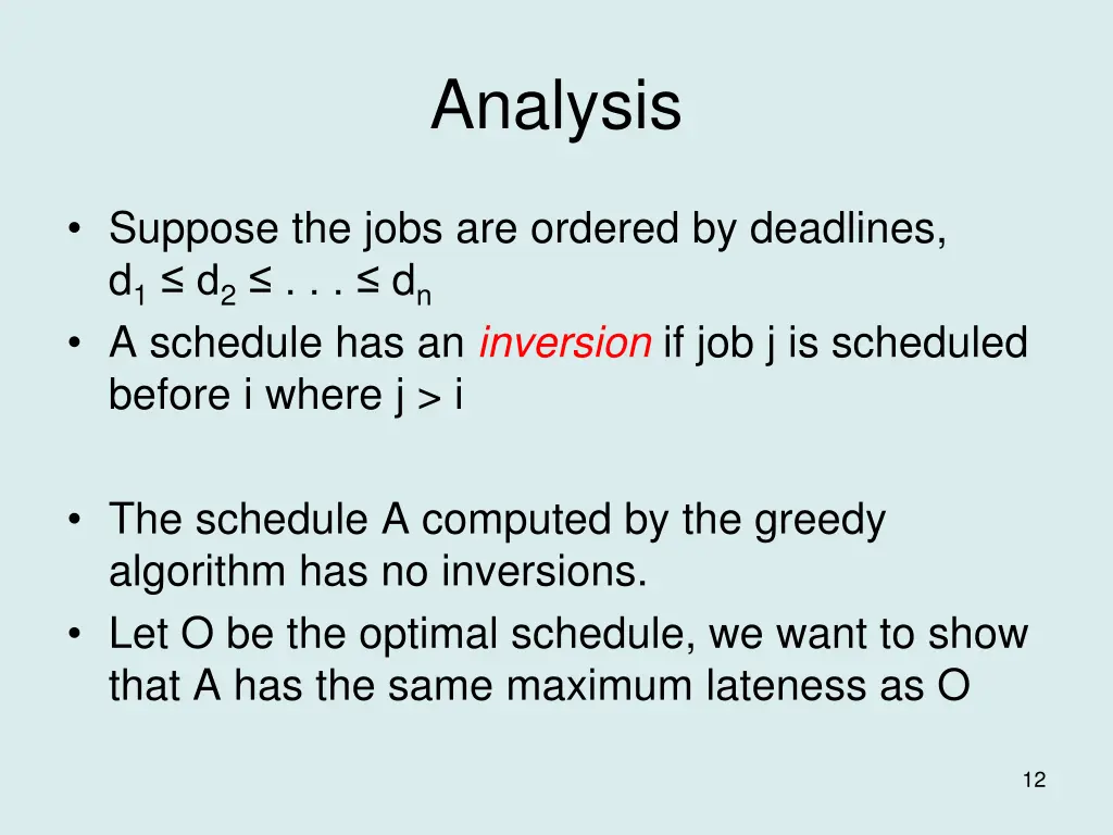 analysis
