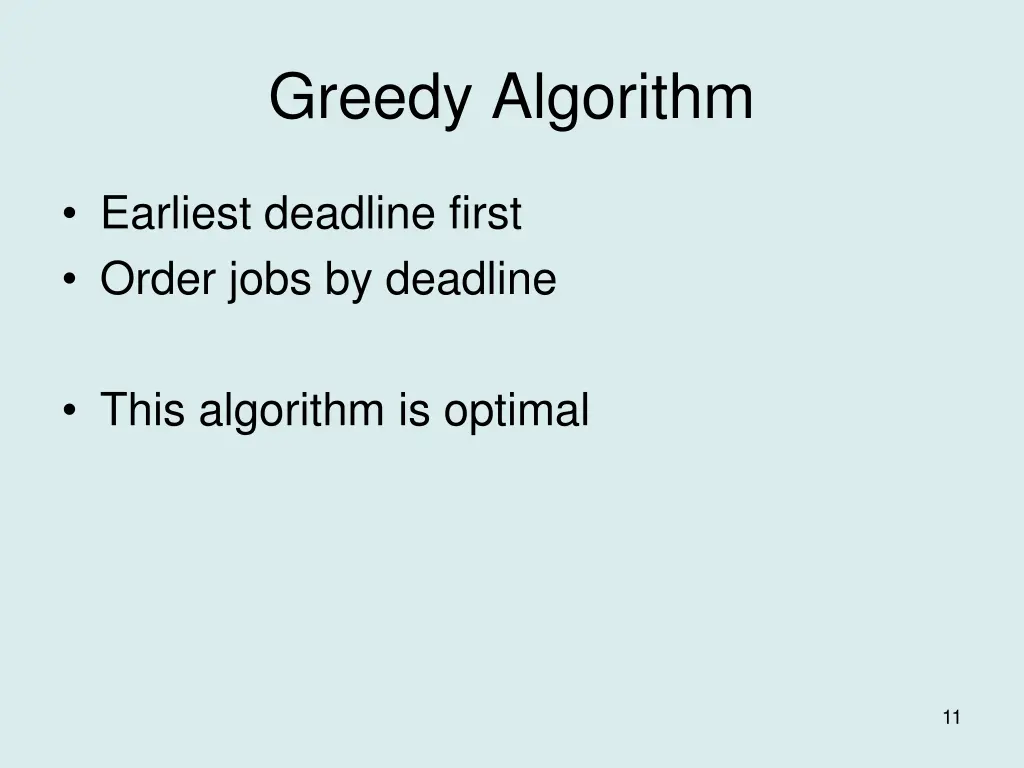 greedy algorithm