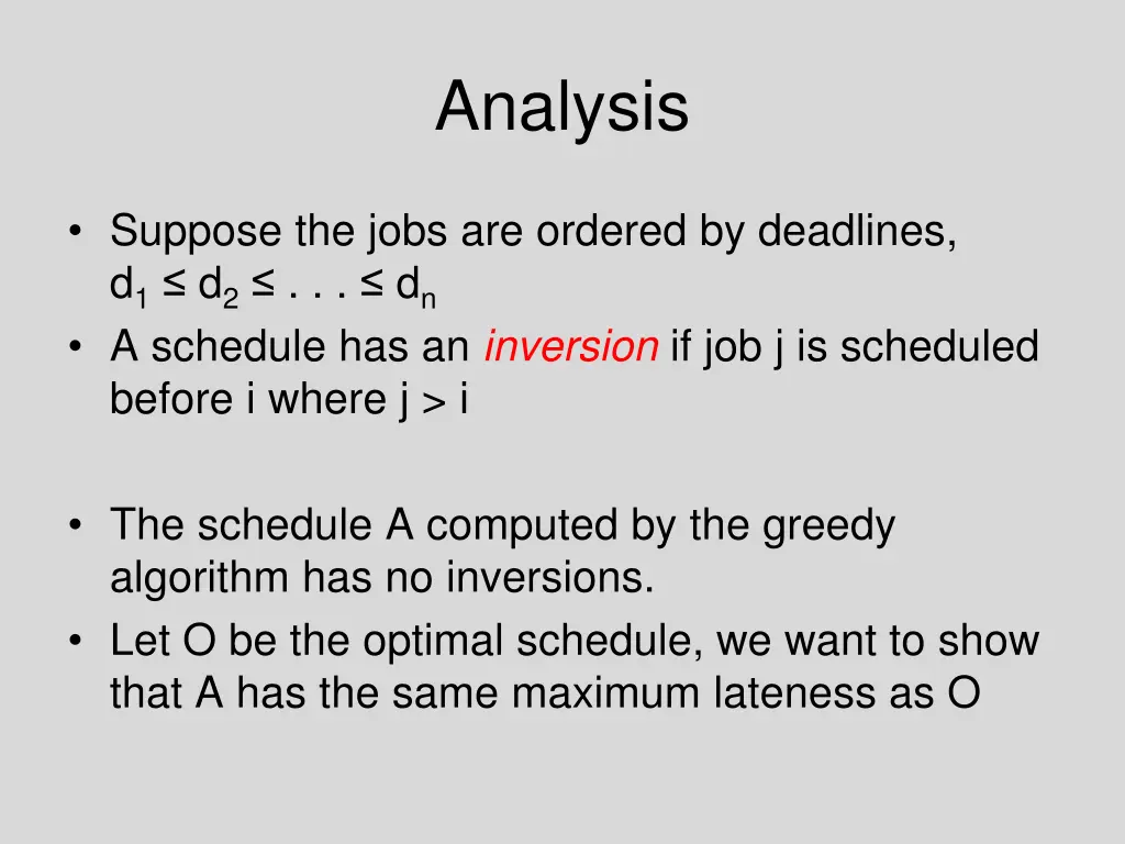 analysis