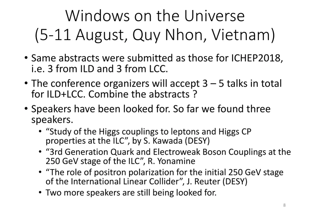 windows on the universe 5 11 august quy nhon