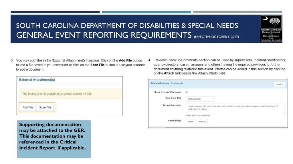 south carolina department of disabilities special 17