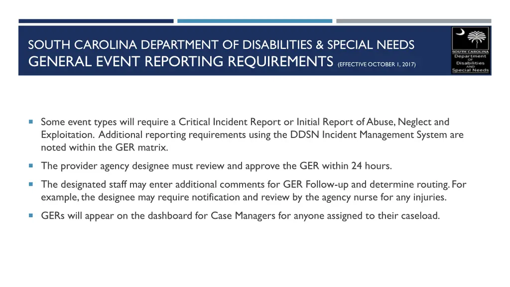 south carolina department of disabilities special 3