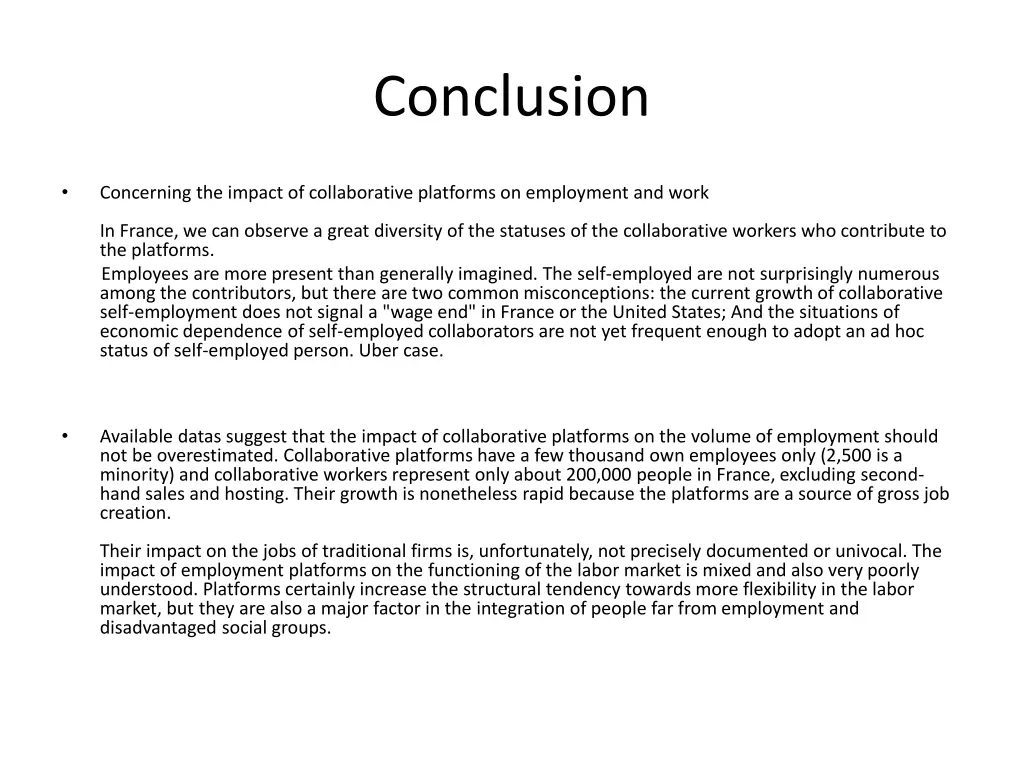 conclusion