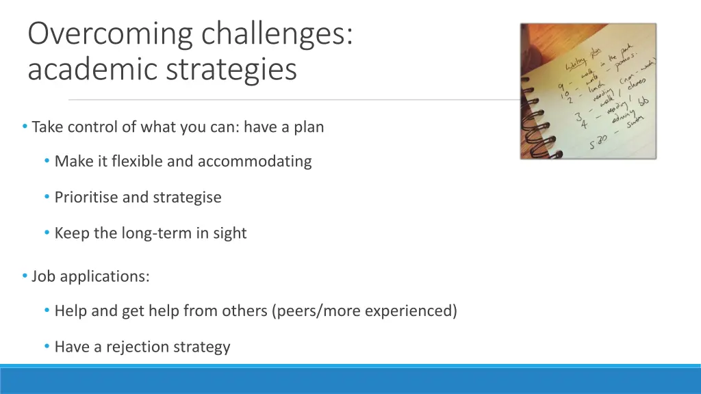 overcoming challenges academic strategies