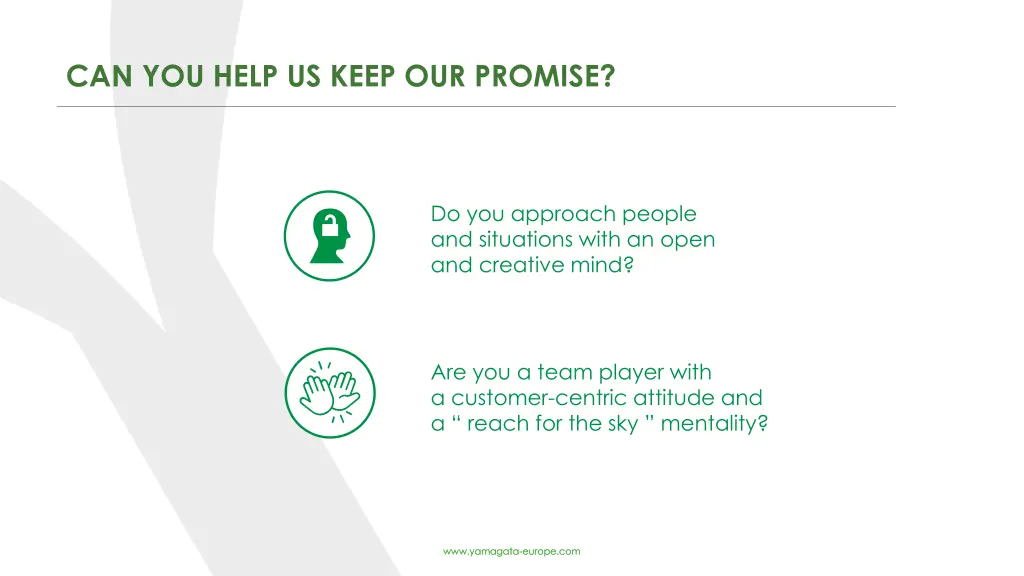 can you help us keep our promise 1