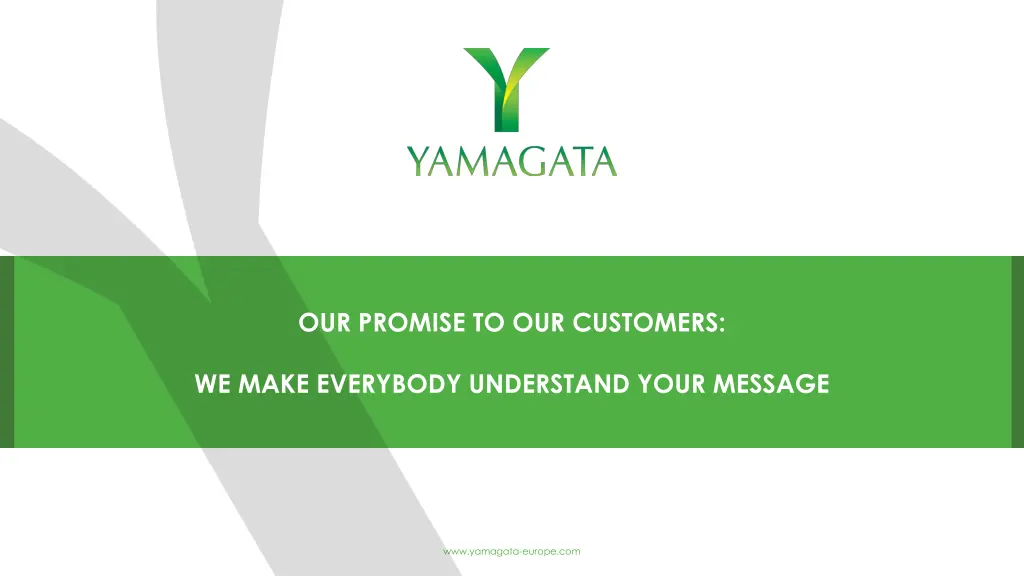 our promise to our customers