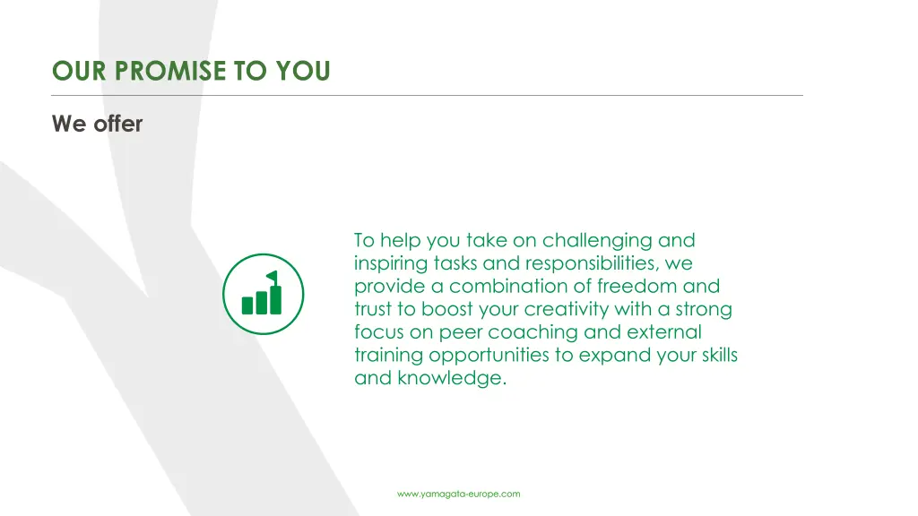 our promise to you 1