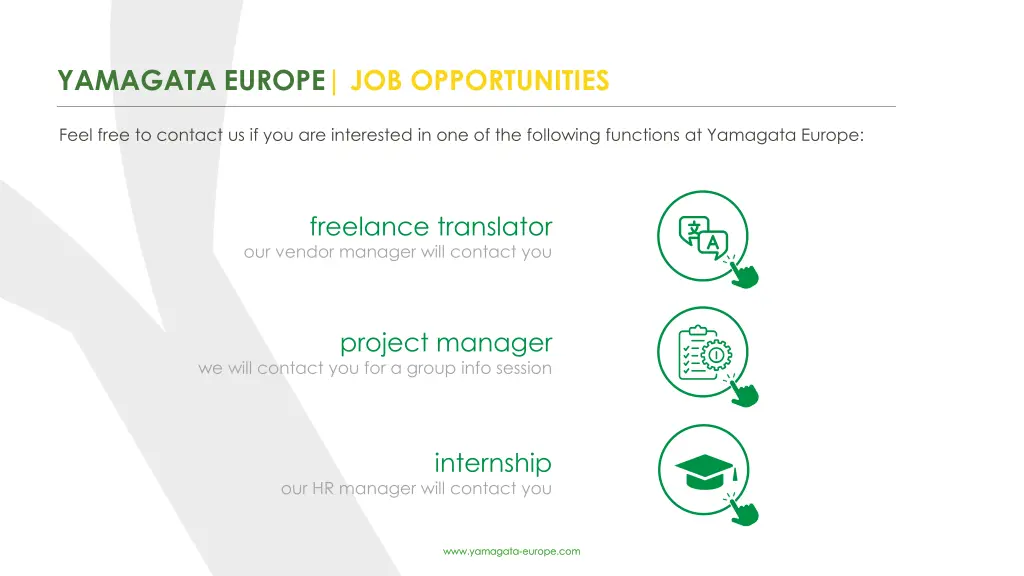 yamagata europe job opportunities