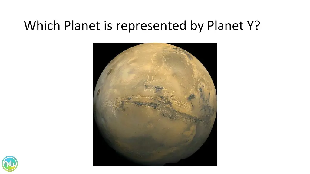 which planet is represented by planet y