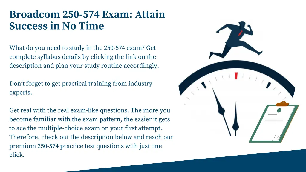 broadcom 250 574 exam attain success in no time