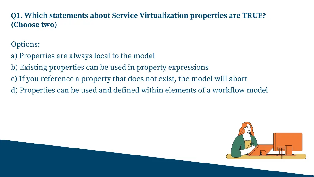 q1 which statements about service virtualization