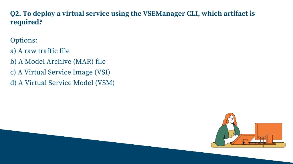 q2 to deploy a virtual service using