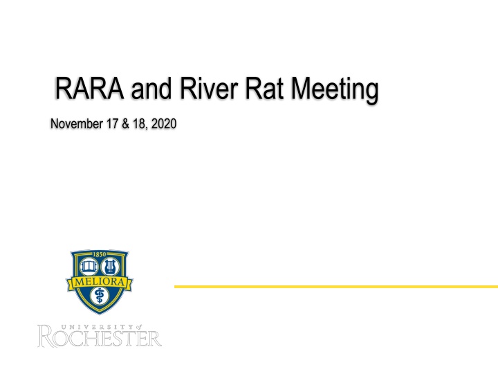 rara and river rat meeting