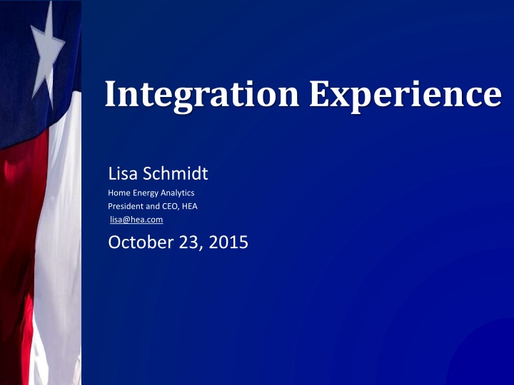 integration experience