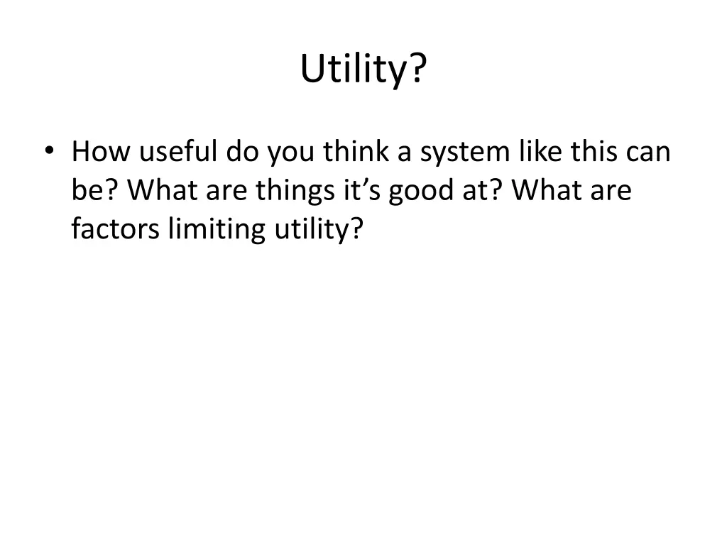 utility