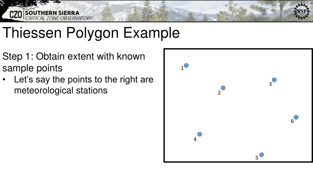 thiessen polygon example