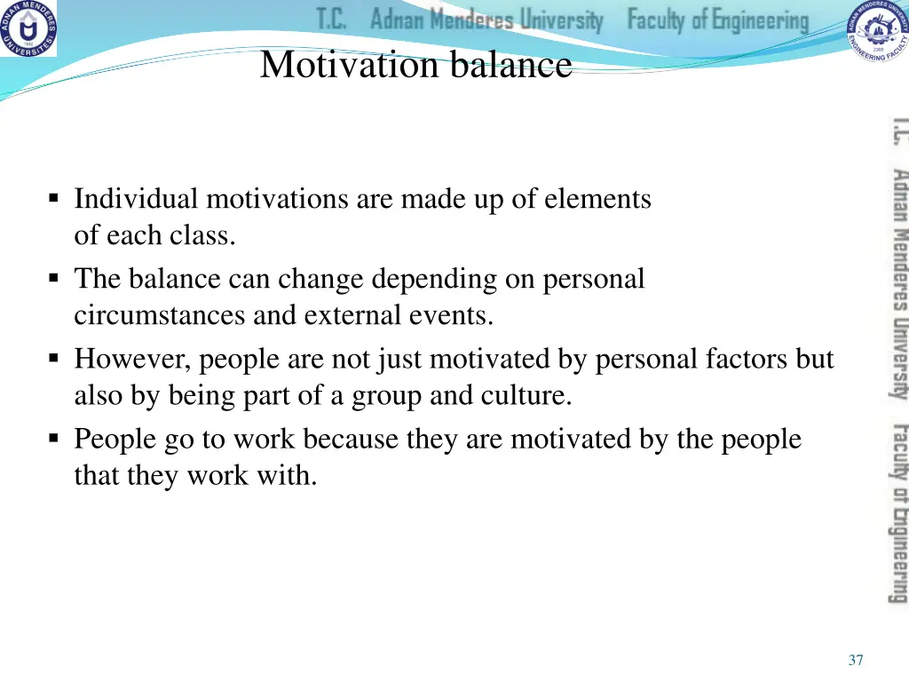 motivation balance