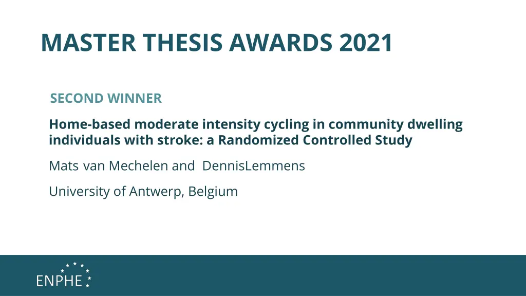 master thesis awards 2021 1
