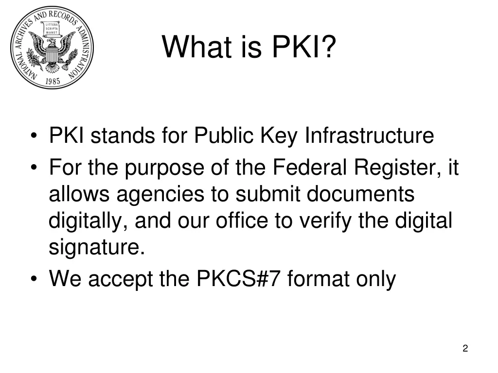 what is pki