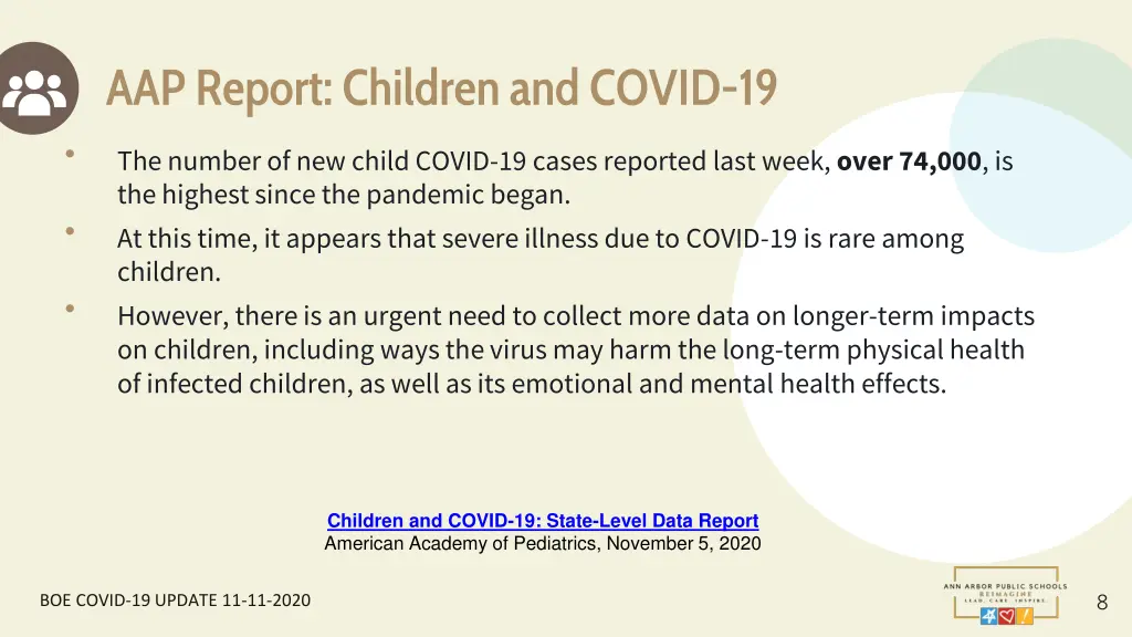 aap report children and covid 19