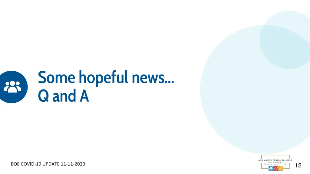 some hopeful news q and a