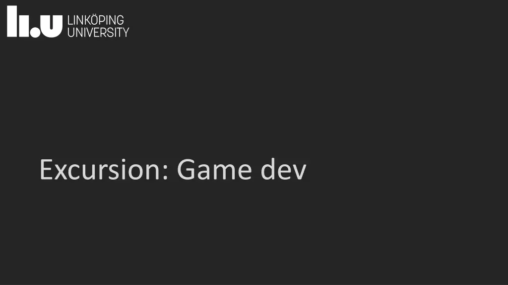 excursion game dev