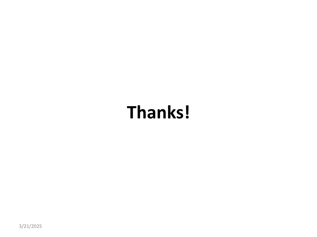 thanks