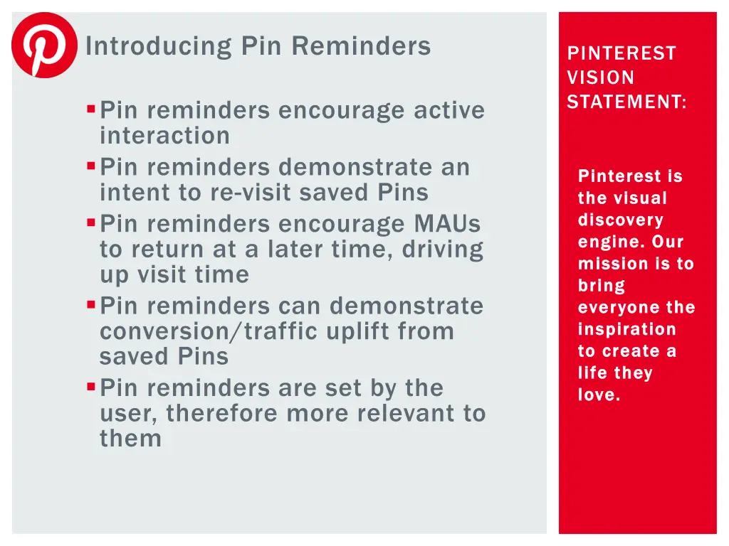 introducing pin reminders