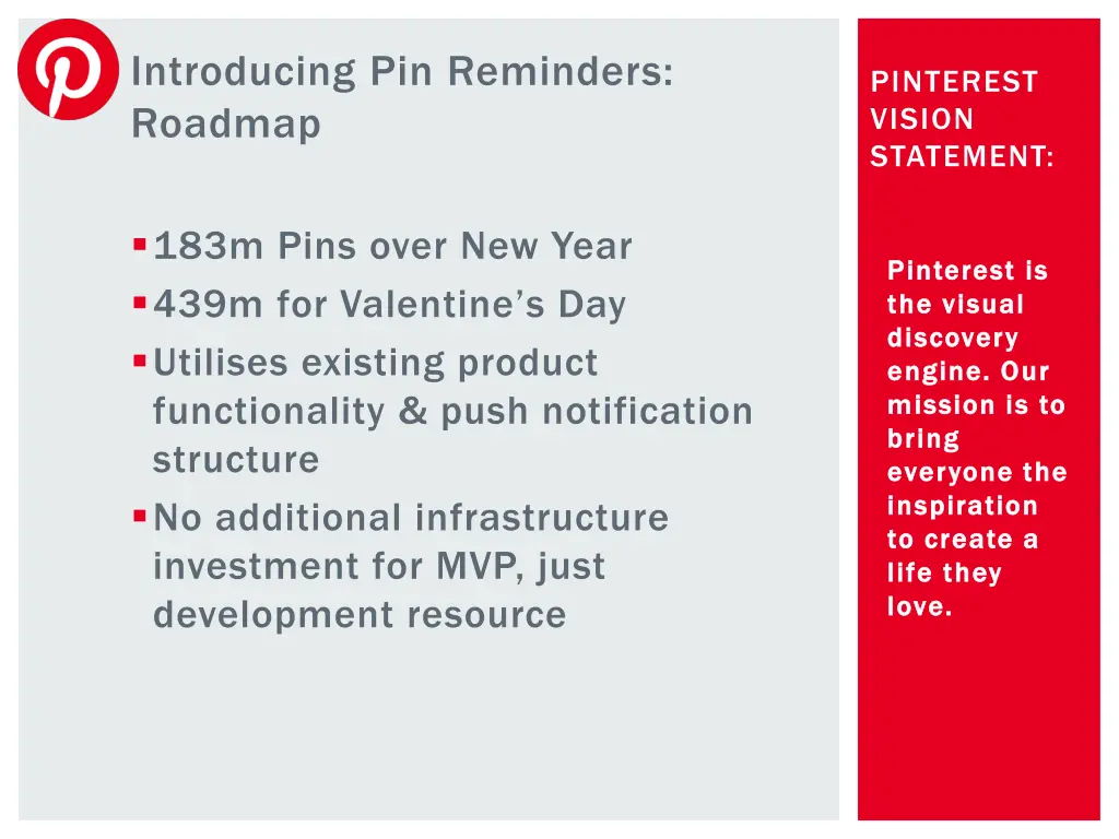 introducing pin reminders roadmap