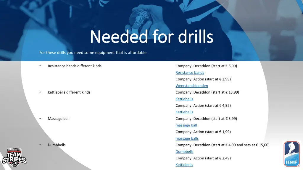 needed for drills needed for drills