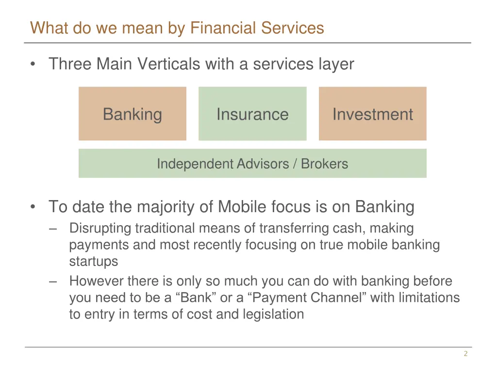 what do we mean by financial services