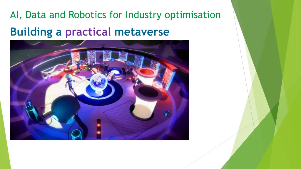 ai data and robotics for industry optimisation
