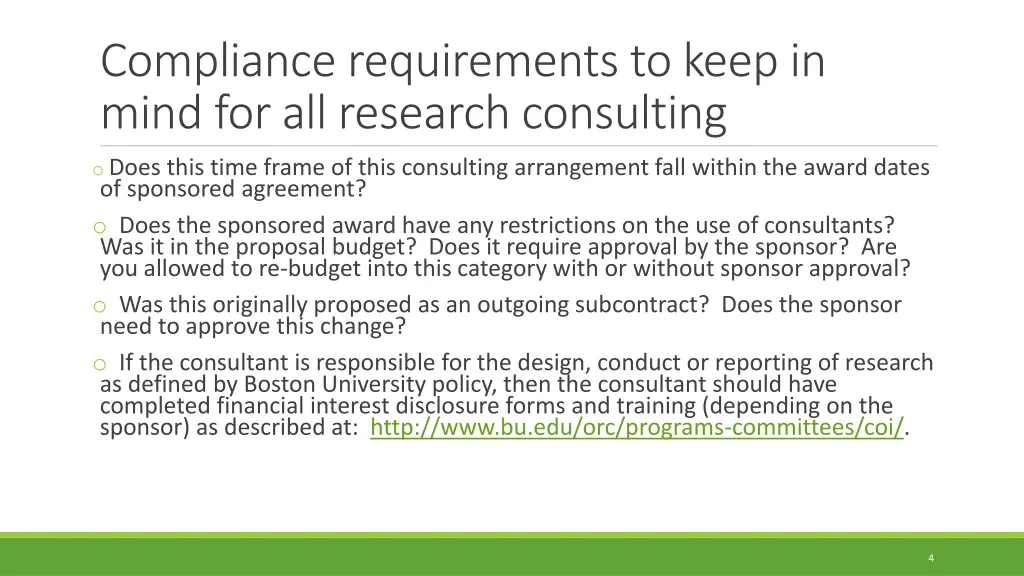 compliance requirements to keep in mind