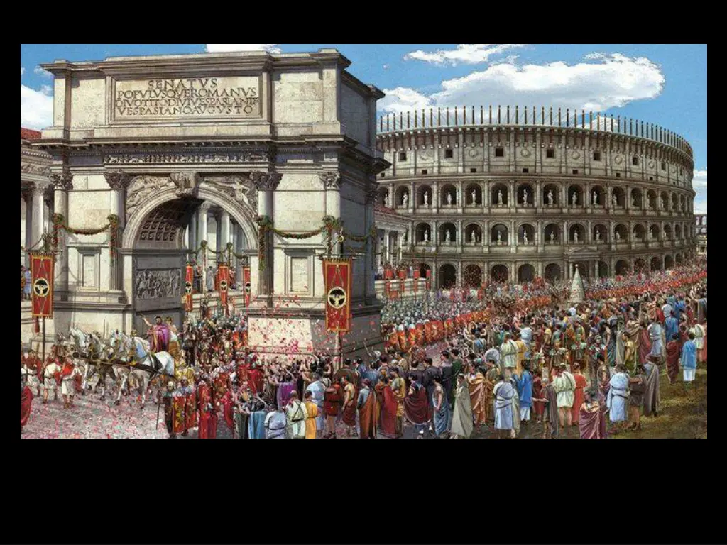 image result for roman triumphal procession 1