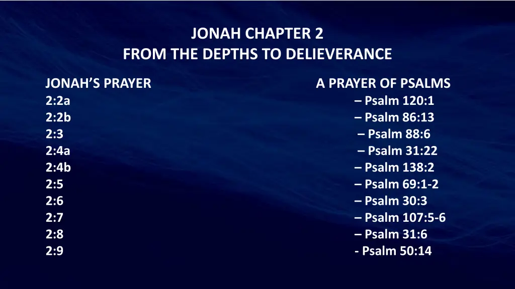 jonah chapter 2 1