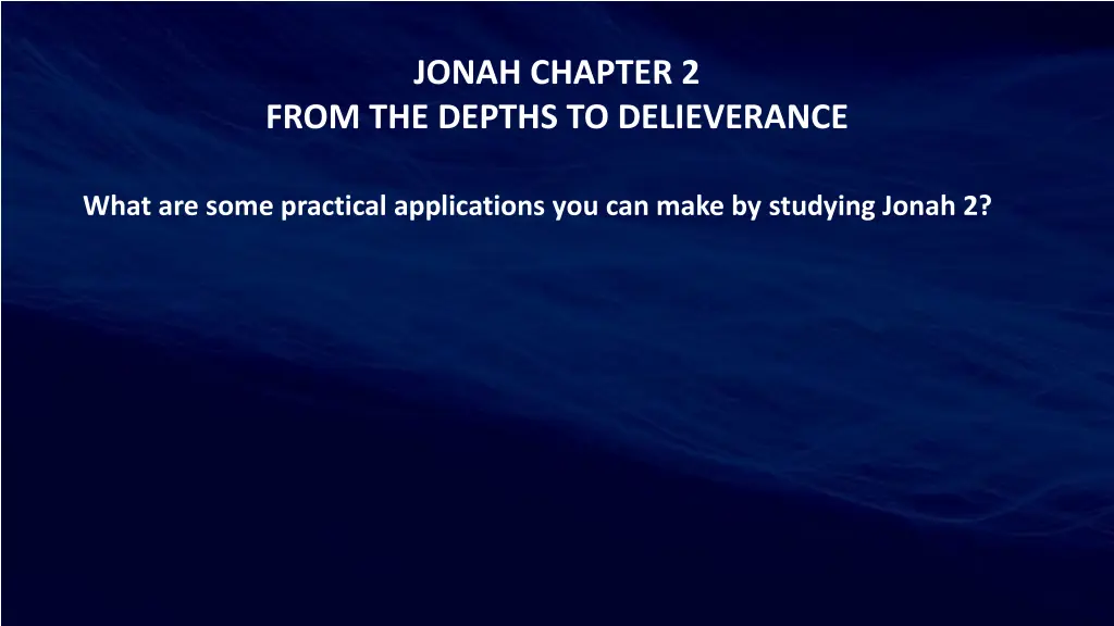 jonah chapter 2 8