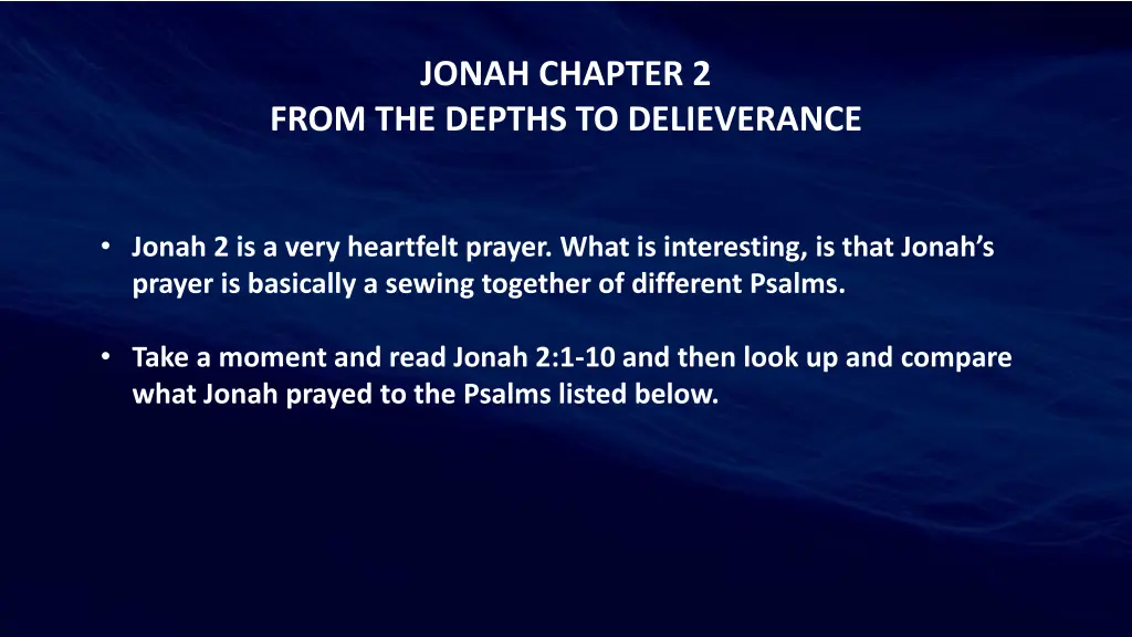 jonah chapter 2