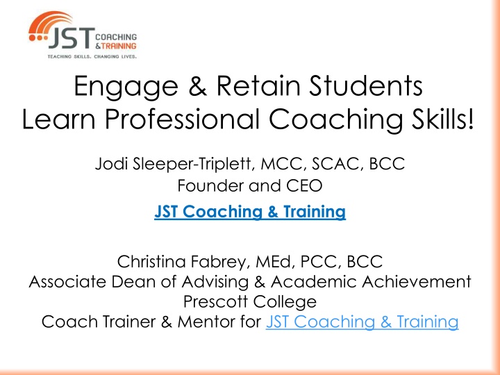 engage retain students learn professional