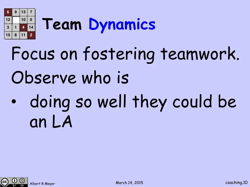 team dynamics 1