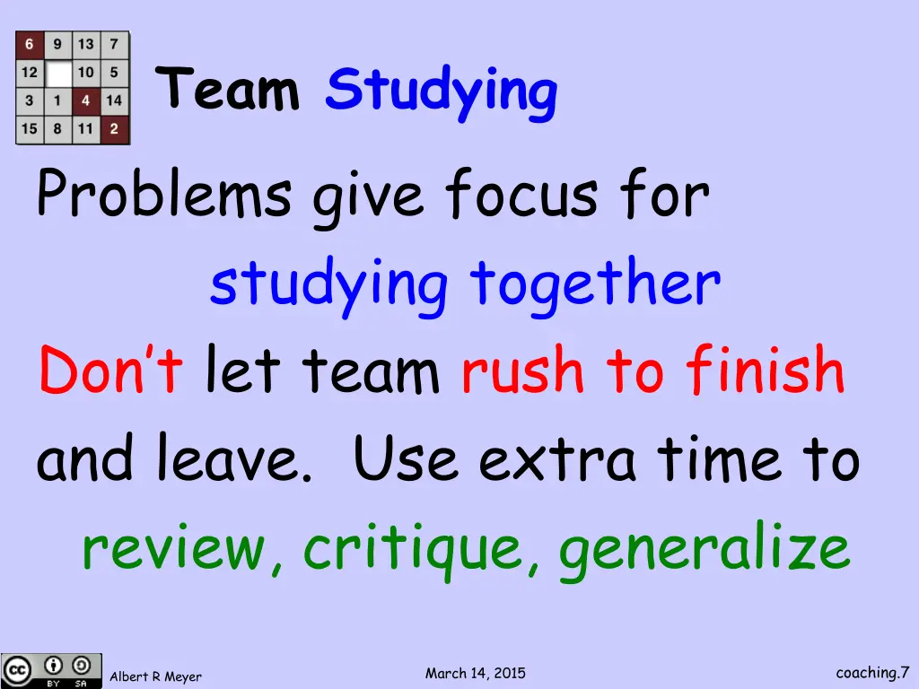 team studying 1