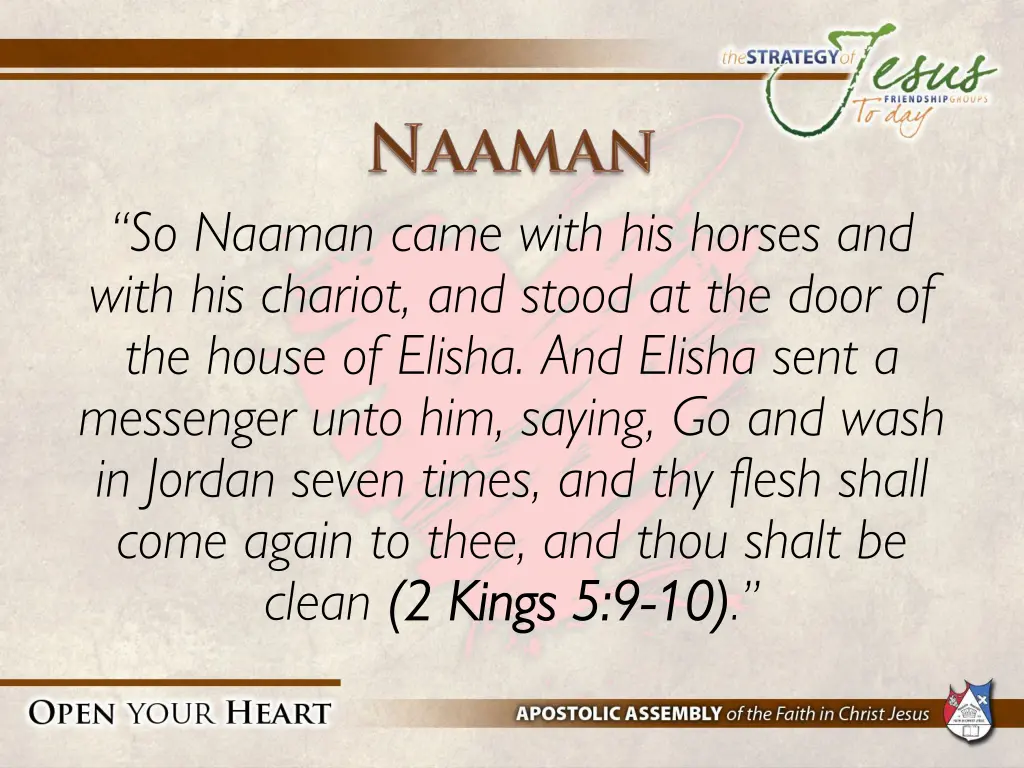 so naaman came with his horses and with